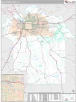 Montgomery County, AL Wall Map