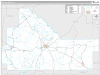 Wilcox County, AL Wall Map Zip Code