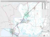 Solano County, CA Wall Map