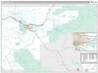 Mesa County, CO Wall Map Zip Code