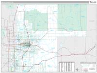 Weld County, CO Wall Map Zip Code