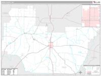 Irwin County, GA Wall Map Zip Code