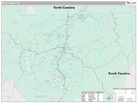 Rabun County, GA Wall Map