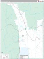 Bear Lake County, ID Wall Map Zip Code