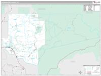 Clearwater County, ID Wall Map