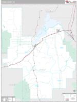 Power County, ID Wall Map Zip Code
