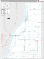 Henderson County, IL Wall Map Zip Code