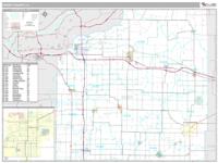 Henry County, IL Wall Map Zip Code
