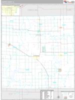 Jasper County, IL Wall Map Zip Code