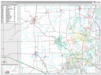 McHenry County, IL Wall Map Zip Code