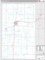 Warren County, IL Wall Map Zip Code