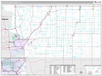 Pottawattamie County, IA Wall Map Zip Code