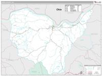 Lewis County, KY Wall Map Zip Code