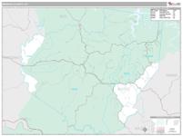 Menifee County, KY Wall Map Zip Code