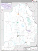 Evangeline County, LA Wall Map