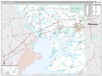 Cecil County, MD Wall Map Zip Code