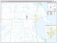 Alpena County, MI Wall Map Zip Code