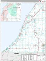 Berrien County, MI Wall Map