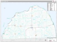 Huron County, MI Wall Map Zip Code