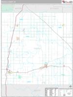 Osceola County, MI Wall Map Zip Code