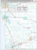 Ottawa County, MI Wall Map Zip Code