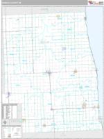 Sanilac County, MI Wall Map Zip Code