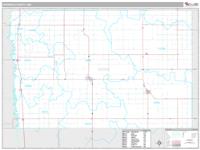 Norman County, MN Wall Map Zip Code