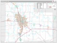 Olmsted County, MN Wall Map Zip Code