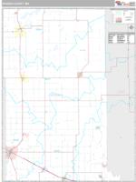 Wadena County, MN Wall Map