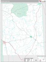 Greene County, MS Wall Map Zip Code