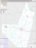 Moniteau County, MO Wall Map