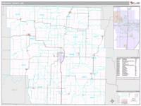 Nodaway County, MO Wall Map Zip Code