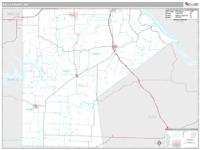 Ralls County, MO Wall Map Zip Code