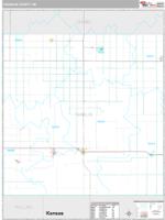 Franklin County, NE Wall Map Zip Code