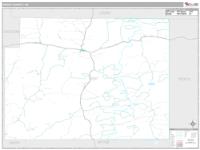Grant County, NE Wall Map Zip Code