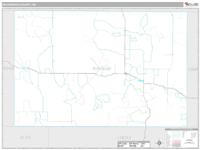 McPherson County, NE Wall Map Zip Code