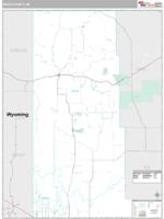 Sioux County, NE Wall Map Zip Code