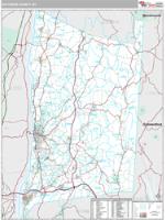 Dutchess County, NY Wall Map Zip Code