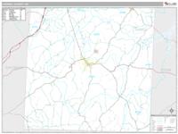 Caswell County, NC Wall Map Zip Code