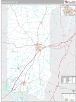 Granville County, NC Wall Map Zip Code