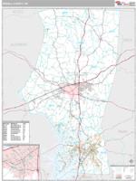Iredell County, NC Wall Map