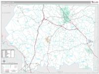 Surry County, NC Wall Map