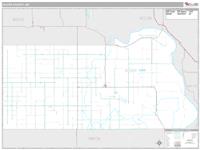 Oliver County, ND Wall Map Zip Code