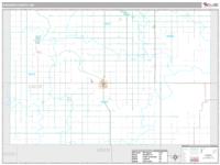 Ransom County, ND Wall Map Zip Code