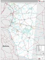 Clermont County, OH Wall Map Zip Code