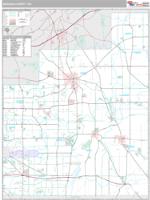 Geauga County, OH Wall Map Zip Code