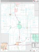 Okmulgee County, OK Wall Map Zip Code