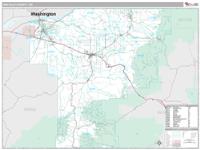Umatilla County, OR Wall Map Zip Code