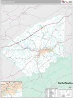 Greene County, TN Wall Map Zip Code