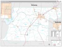Obion County, TN Wall Map Zip Code